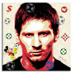 Messi - Argentina – Giclée printed on Canvas or Paper