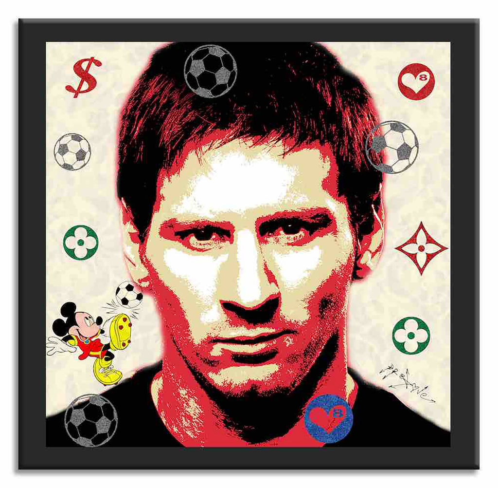 Messi - Argentina – Giclée printed on Canvas or Paper