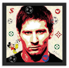 Messi - Argentina – Giclée printed on Canvas or Paper