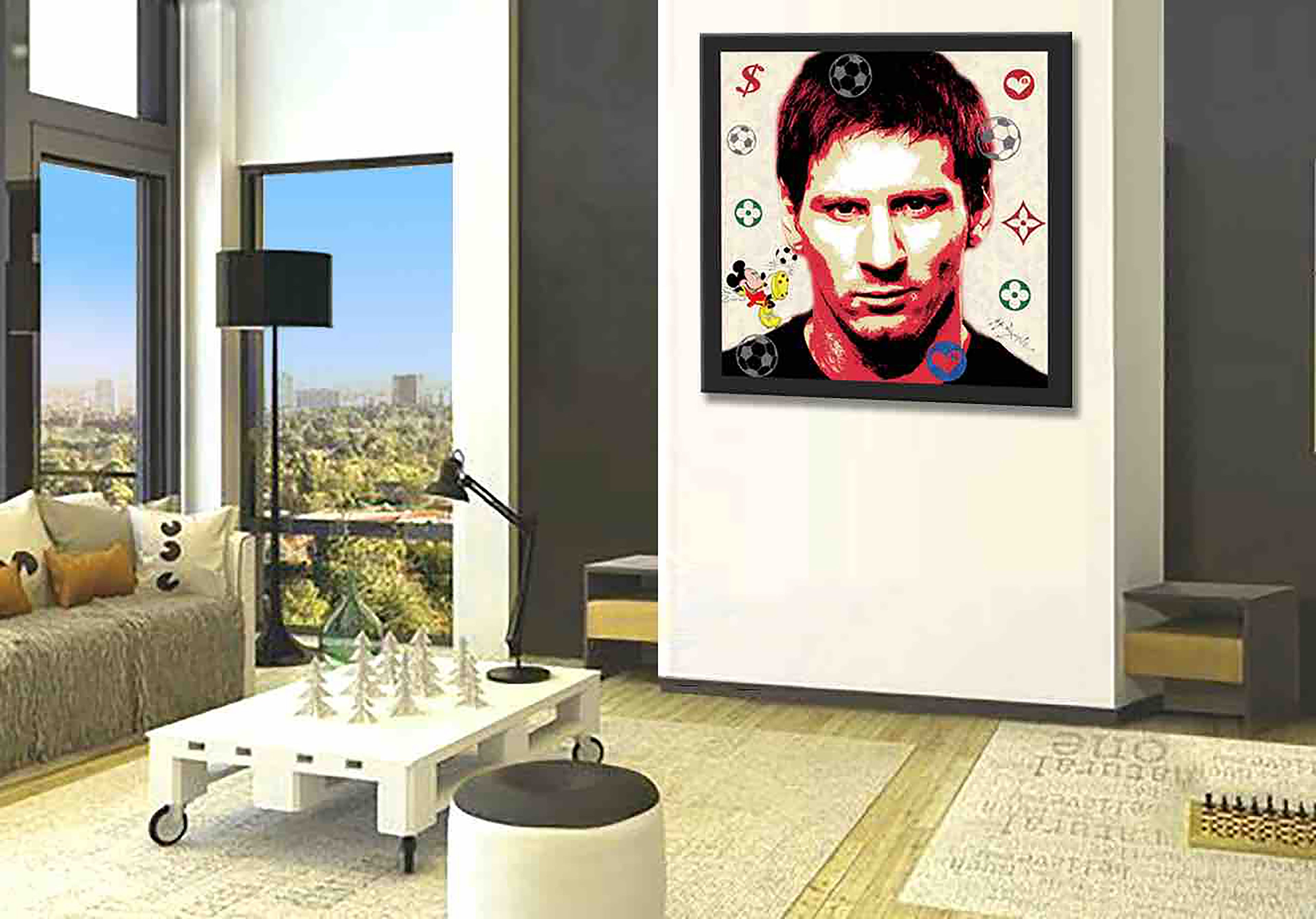 Messi - Argentina – Giclée printed on Canvas or Paper