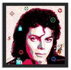 Michael Jackson-the King of Pop – Giclée printed on Canvas or Paper