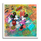 Mickey Minnie Rolls Royce – Giclée printed on Canvas or Paper