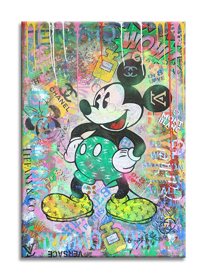Mickey Tiffany - Original Painting on Canvas