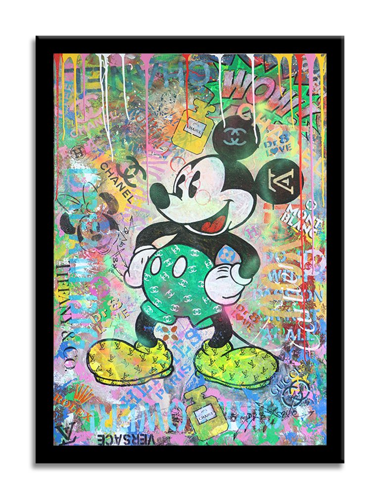 Mickey Tiffany – Giclée printed on Canvas or Paper