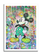 Mickey Tiffany – Giclée printed on Canvas or Paper