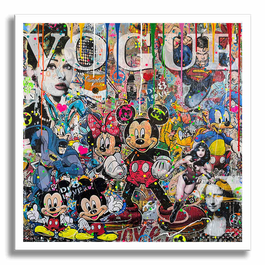 New York Vogue - Original Painting on Canvas