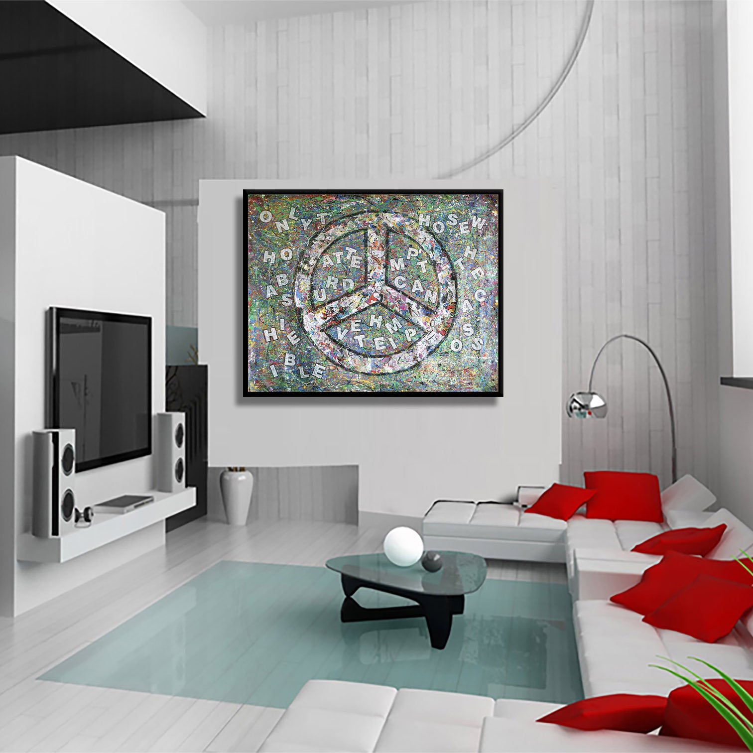 Only those who attempt  – Original Abstract Painting on canvas