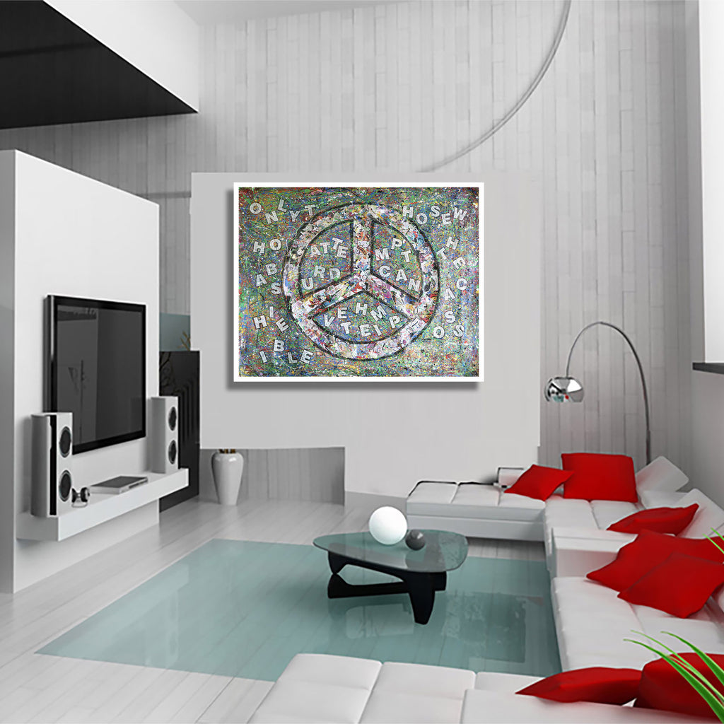 Only those who attempt  – Original Abstract Painting on canvas