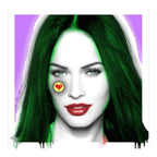 Megan Fox - Passion – Giclée printed on Canvas or Paper