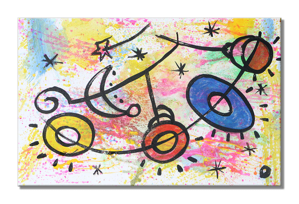 Pleiades – Original Abstract Painting on canvas