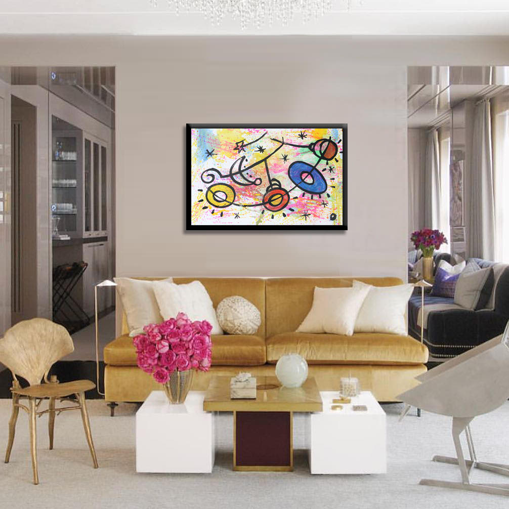 Pleiades – Original Abstract Painting on canvas