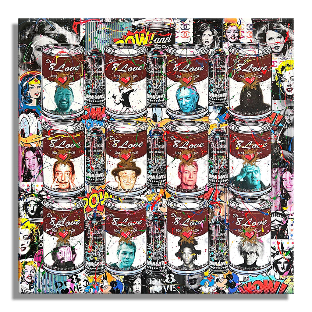 Pop Art - Original Painting on Canvas