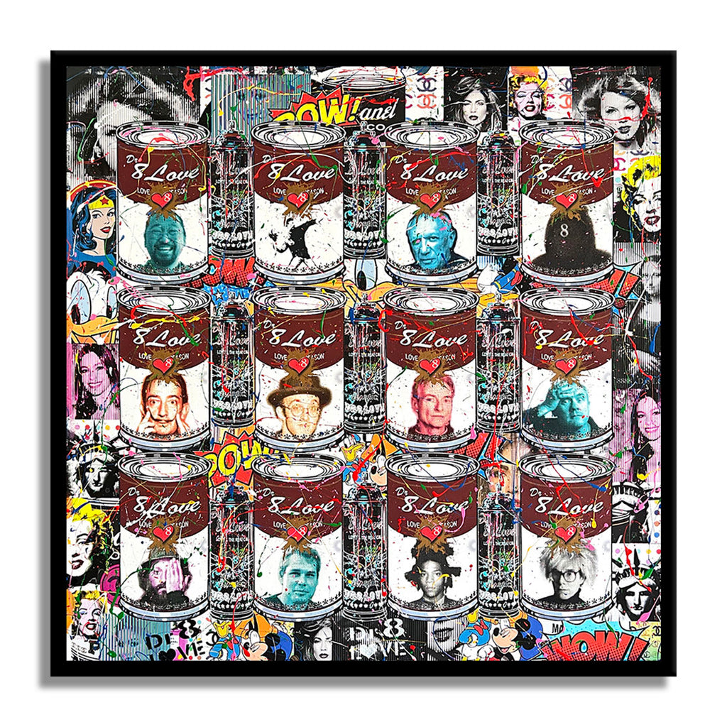 Pop Art - Original Painting on Canvas