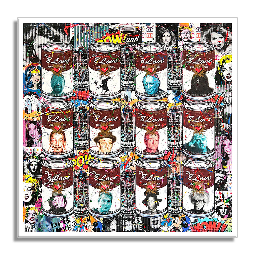 Pop Art - Original Painting on Canvas