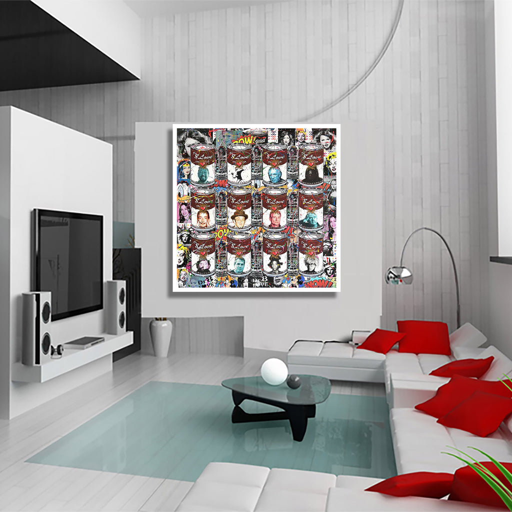 Pop Art - Original Painting on Canvas