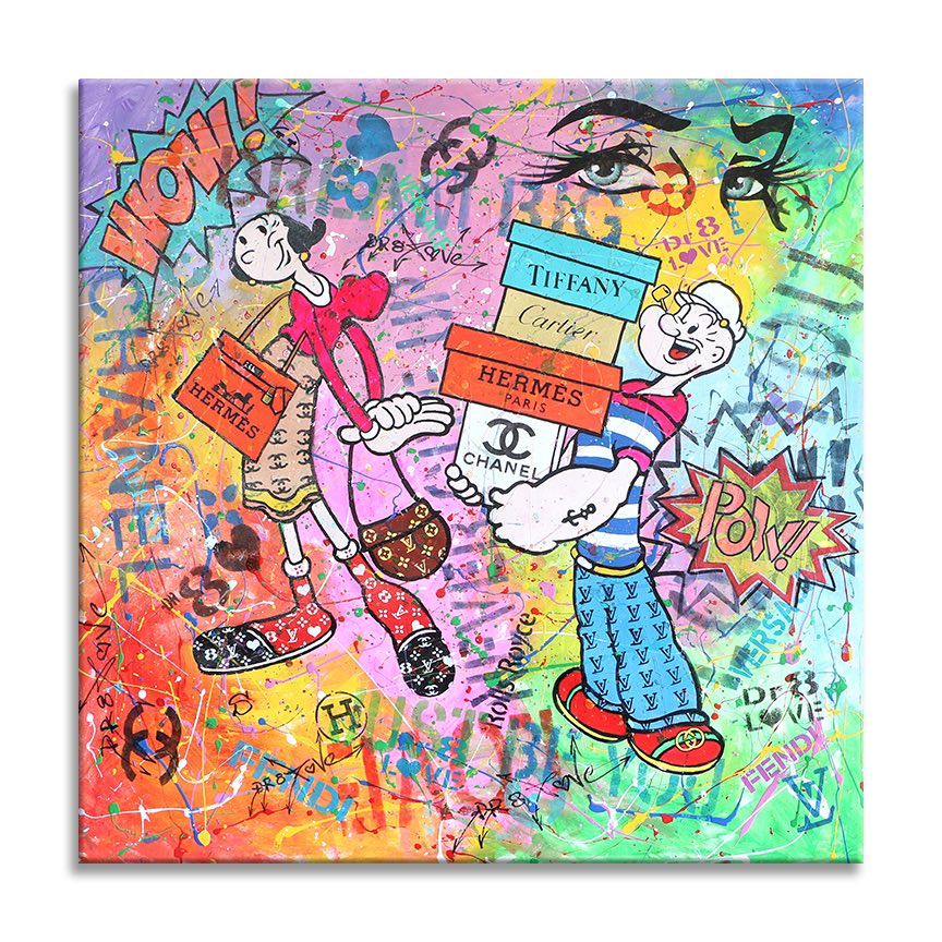 Popeye Collectors Issue - Original Painting on Canvas