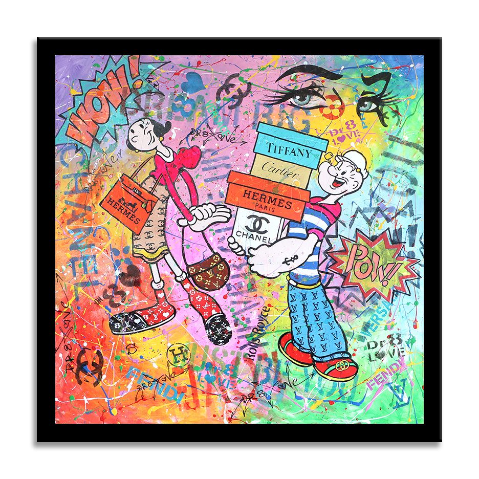 Popeye Collectors Issue – Giclée printed on Canvas or Paper