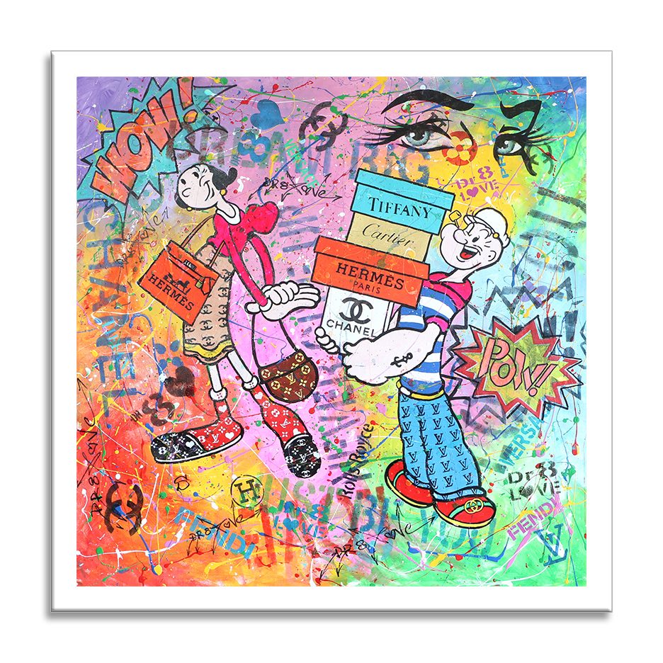 Popeye Collectors Issue – Giclée printed on Canvas or Paper