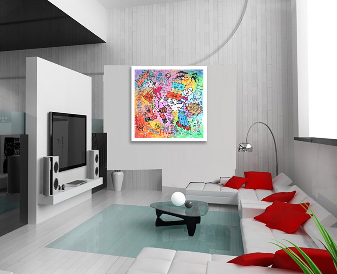 Popeye Collectors Issue – Giclée printed on Canvas or Paper