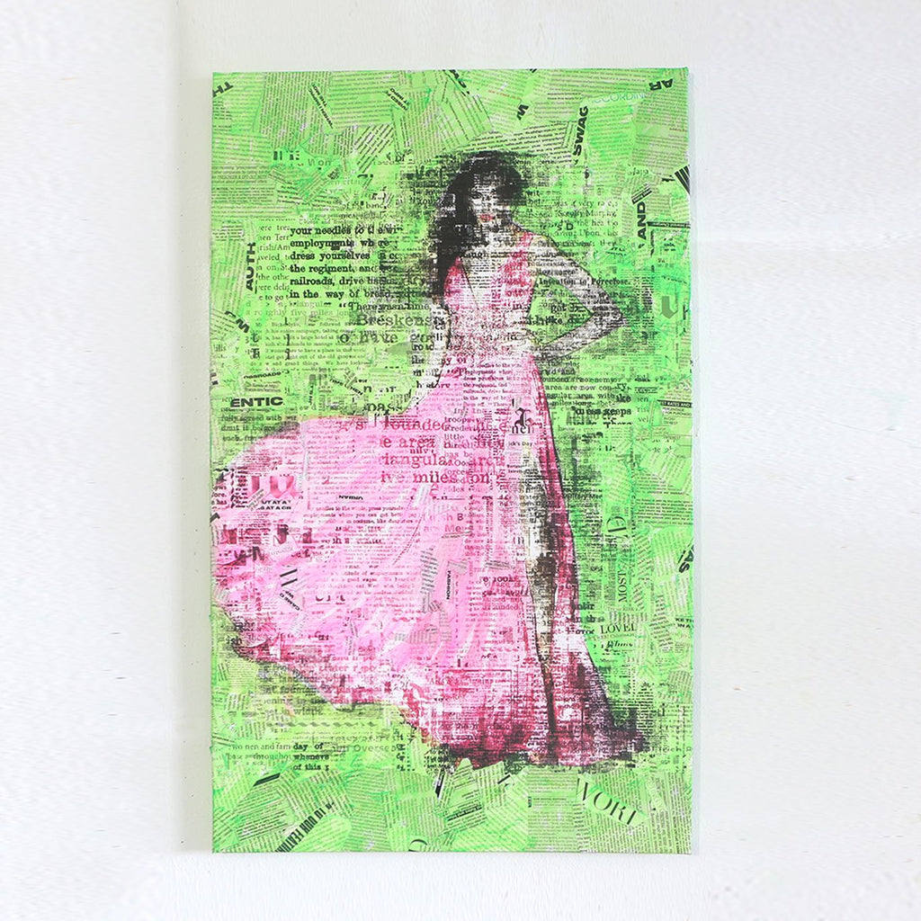 Prada Dress  – Giclée printed on Canvas or Paper