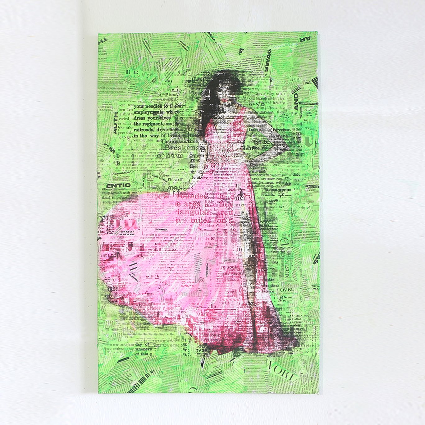 Prada Dress  – Giclée printed on Canvas or Paper