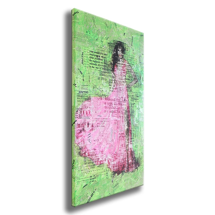 Prada Dress - Original Painting on Canvas Secondary image