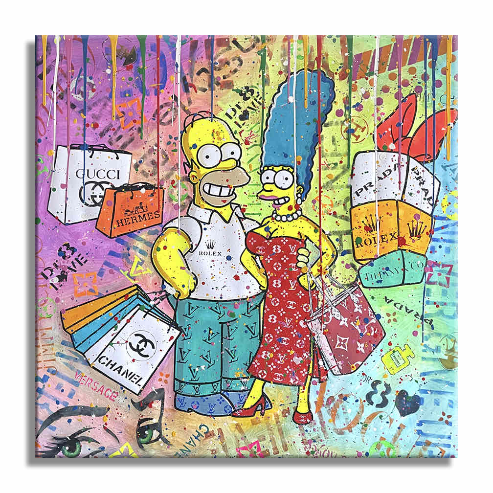 Prada or Nada - Original Painting on Canvas