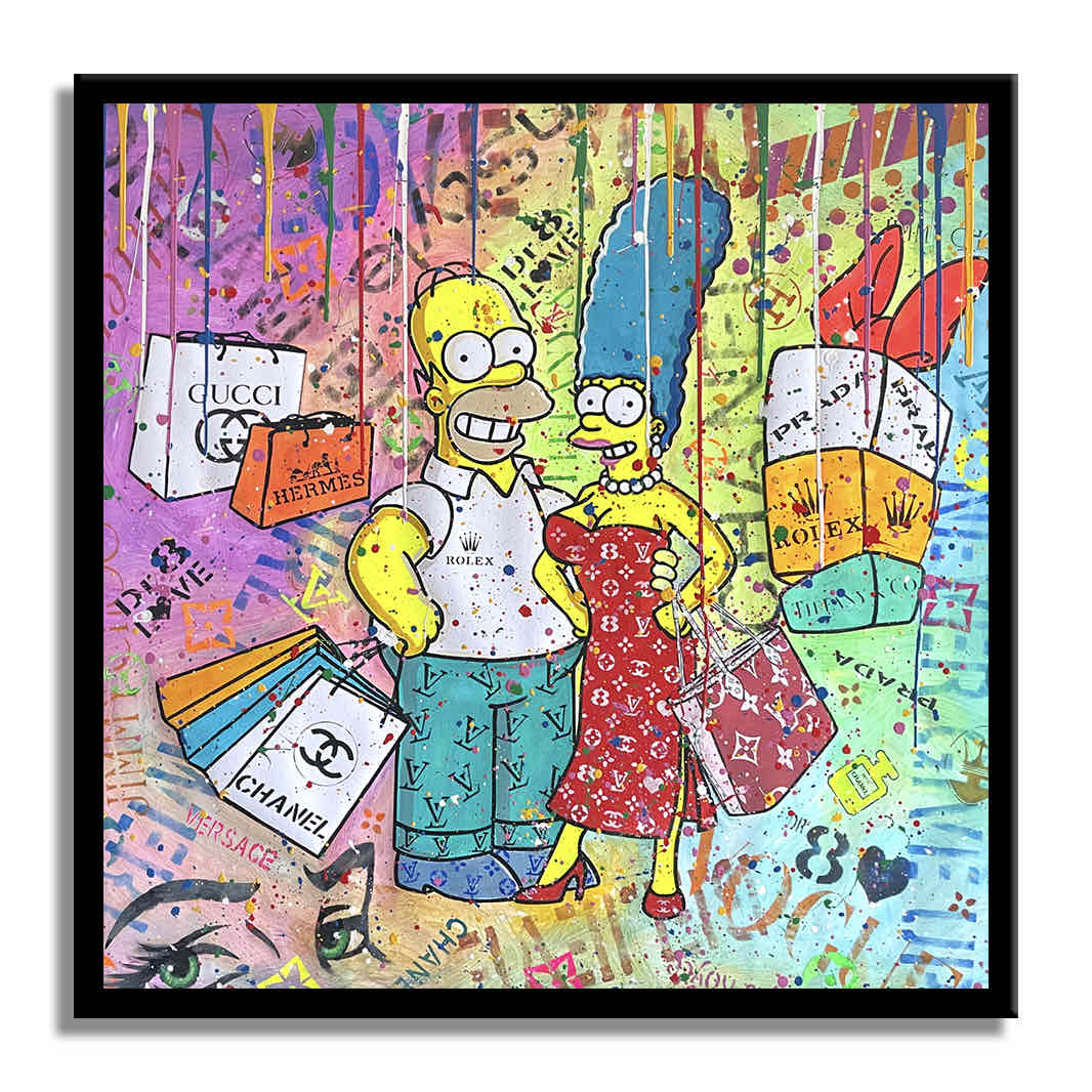 Prada or Nada - Original Painting on Canvas Secondary image