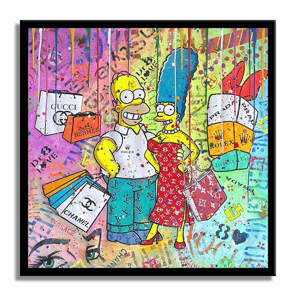 Prada or Nada - Original Painting on Canvas