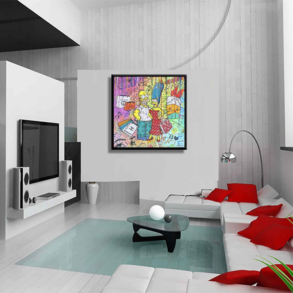 Prada or Nada - Original Painting on Canvas