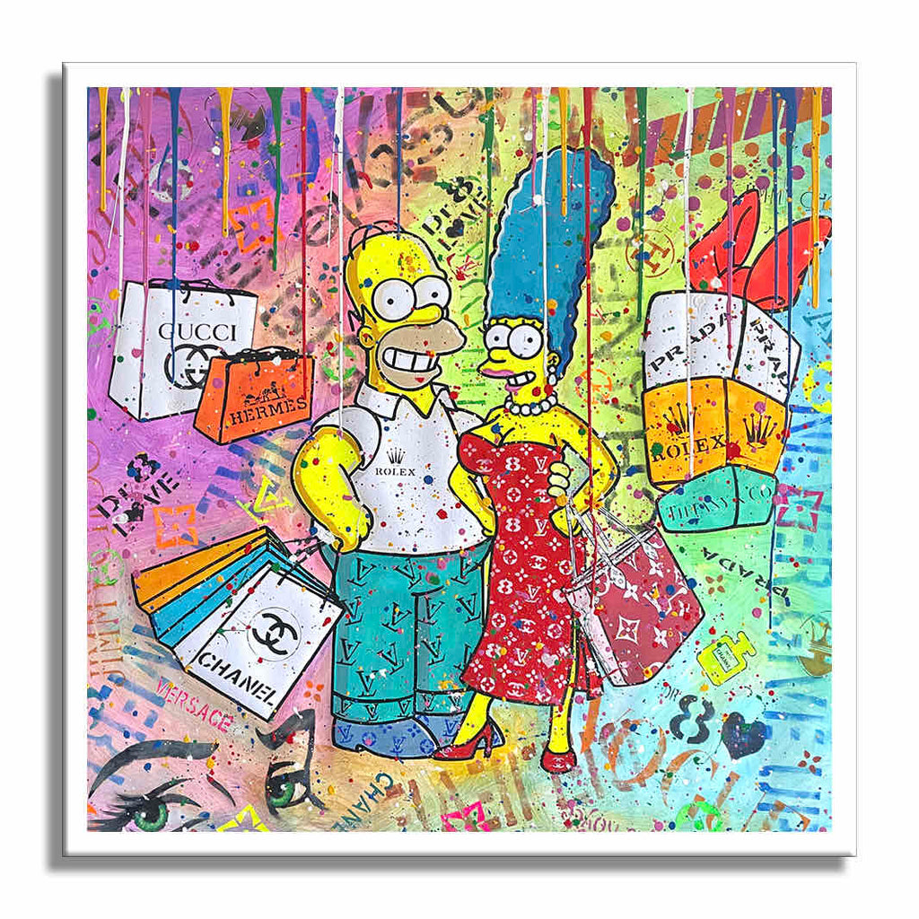Prada or Nada - Original Painting on Canvas