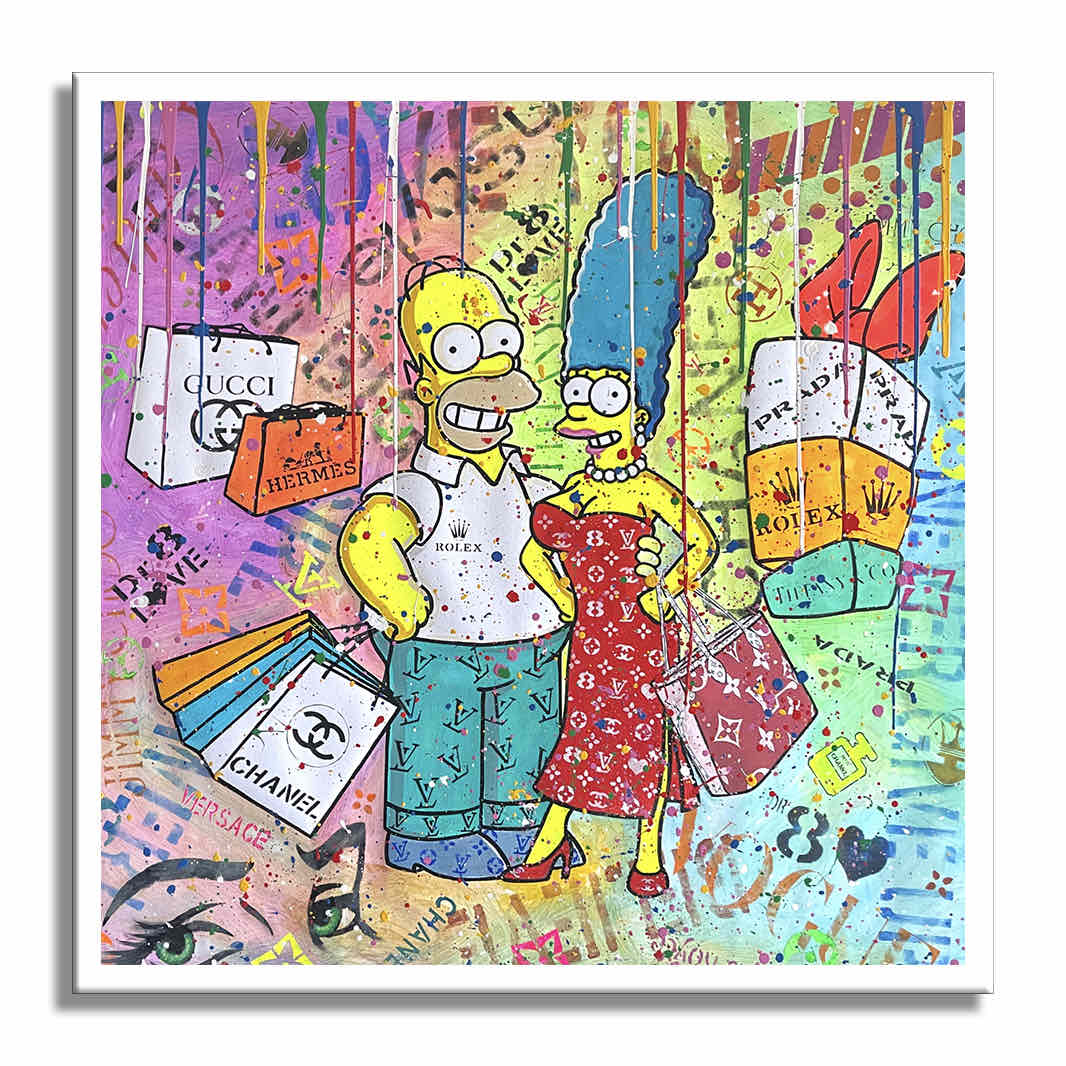 Prada or Nada - Original Painting on Canvas