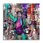 Prince Purple Rain - Original Painting on Canvas