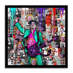 Prince Purple Rain - Original Painting on Canvas