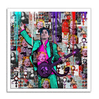 Prince Purple Rain - Original Painting on Canvas