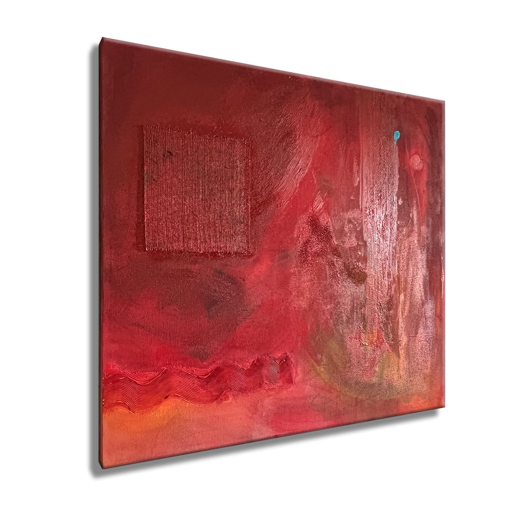 Red large  – Original Abstract Painting on canvas