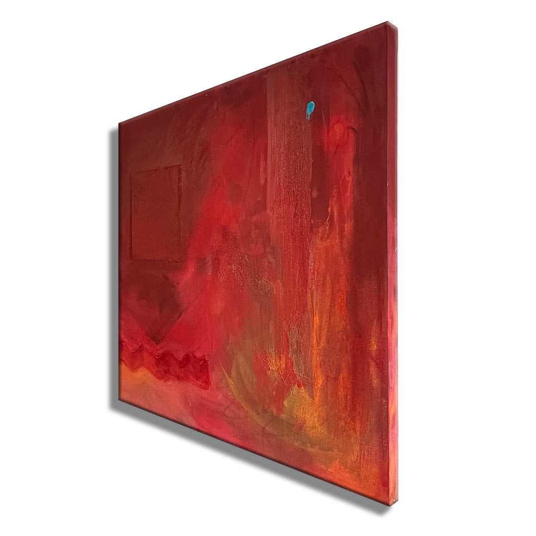 Red large  – Original Abstract Painting on canvas