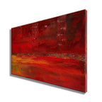 Red Medium  – Original Abstract Painting on canvas