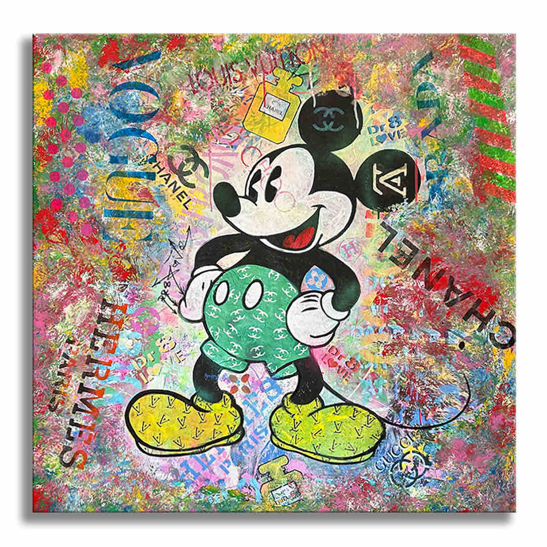 Road Mickey – Giclée printed on Canvas or Paper