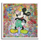 Road Mickey - Original Painting on Canvas