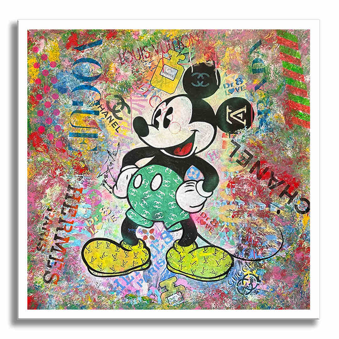 Road Mickey – Giclée printed on Canvas or Paper