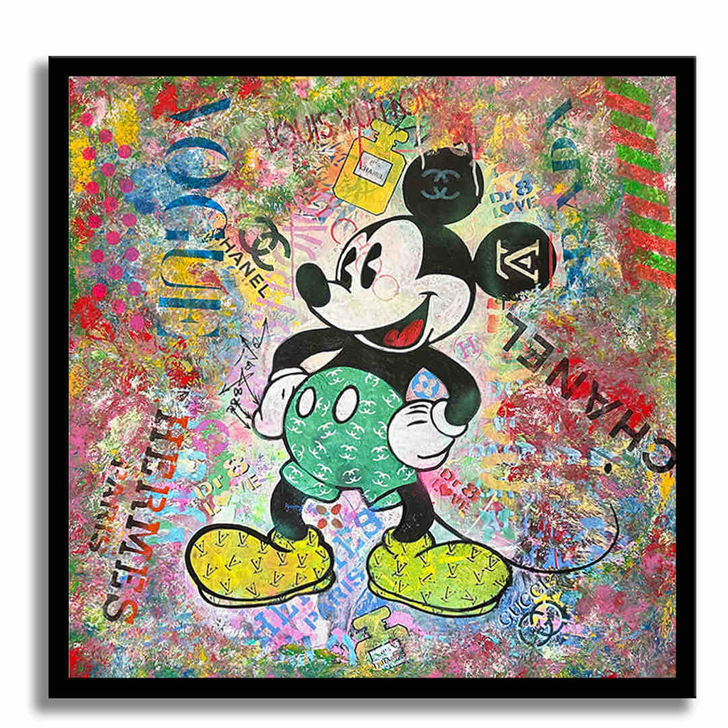 Road Mickey - Original Painting on Canvas