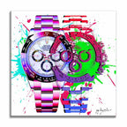 Rolex-Time is money – Giclée printed on Canvas or Paper