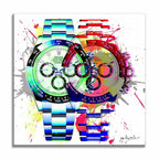 Rolex Time is Now – Giclée printed on Canvas or Paper