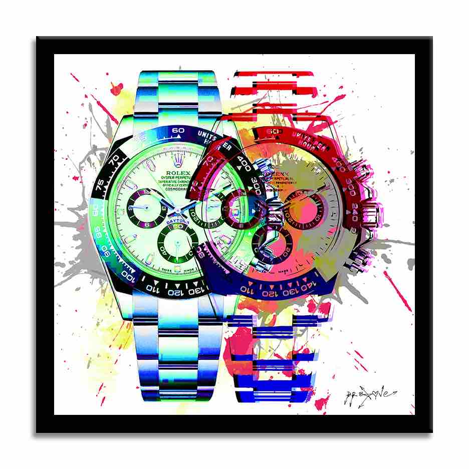 Rolex Time is Now – Giclée printed on Canvas or Paper