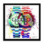 Rolex Time is Now – Giclée printed on Canvas or Paper