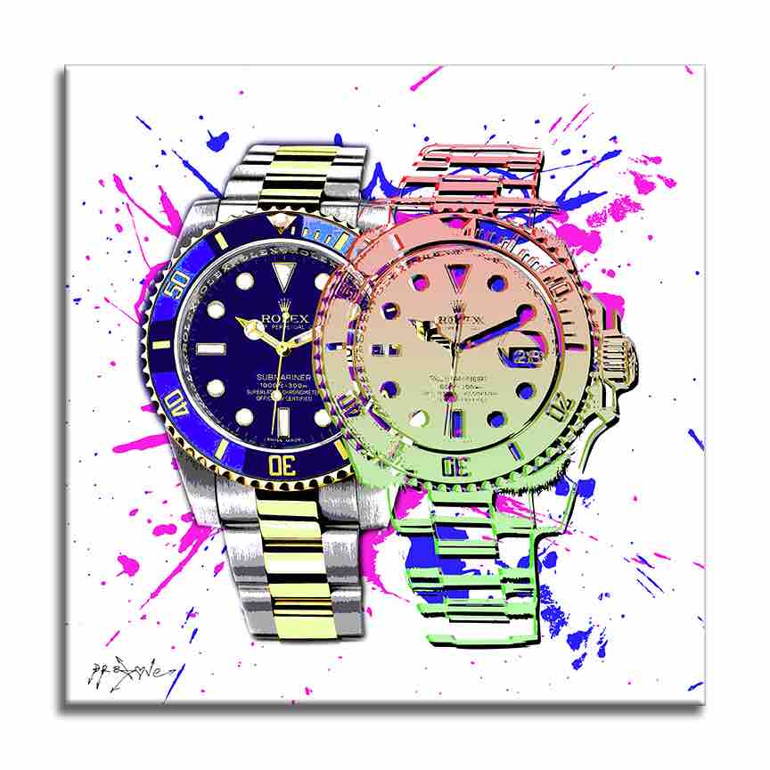 Rolex Time is Relative – Giclée printed on Canvas or Paper