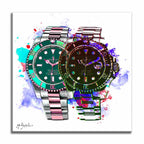 Rolex Time is an illusion – Giclée printed on Canvas or Paper