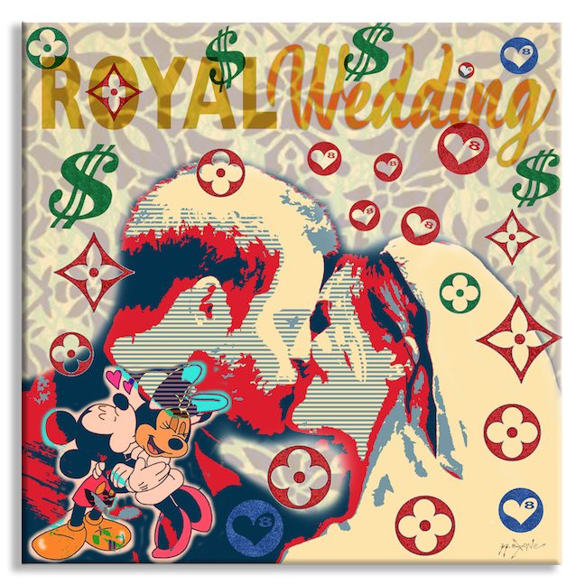 Royal Wedding – Giclée printed on Canvas or Paper