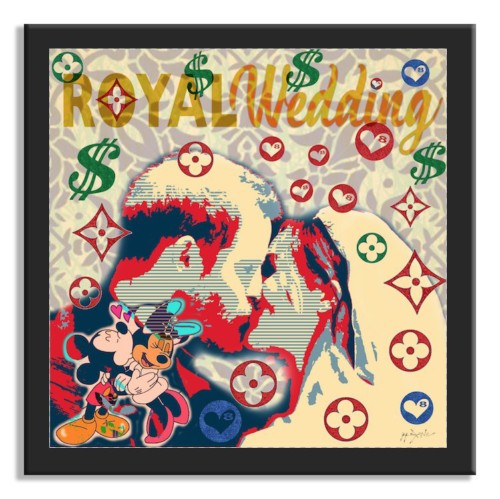 Royal Wedding – Giclée printed on Canvas or Paper